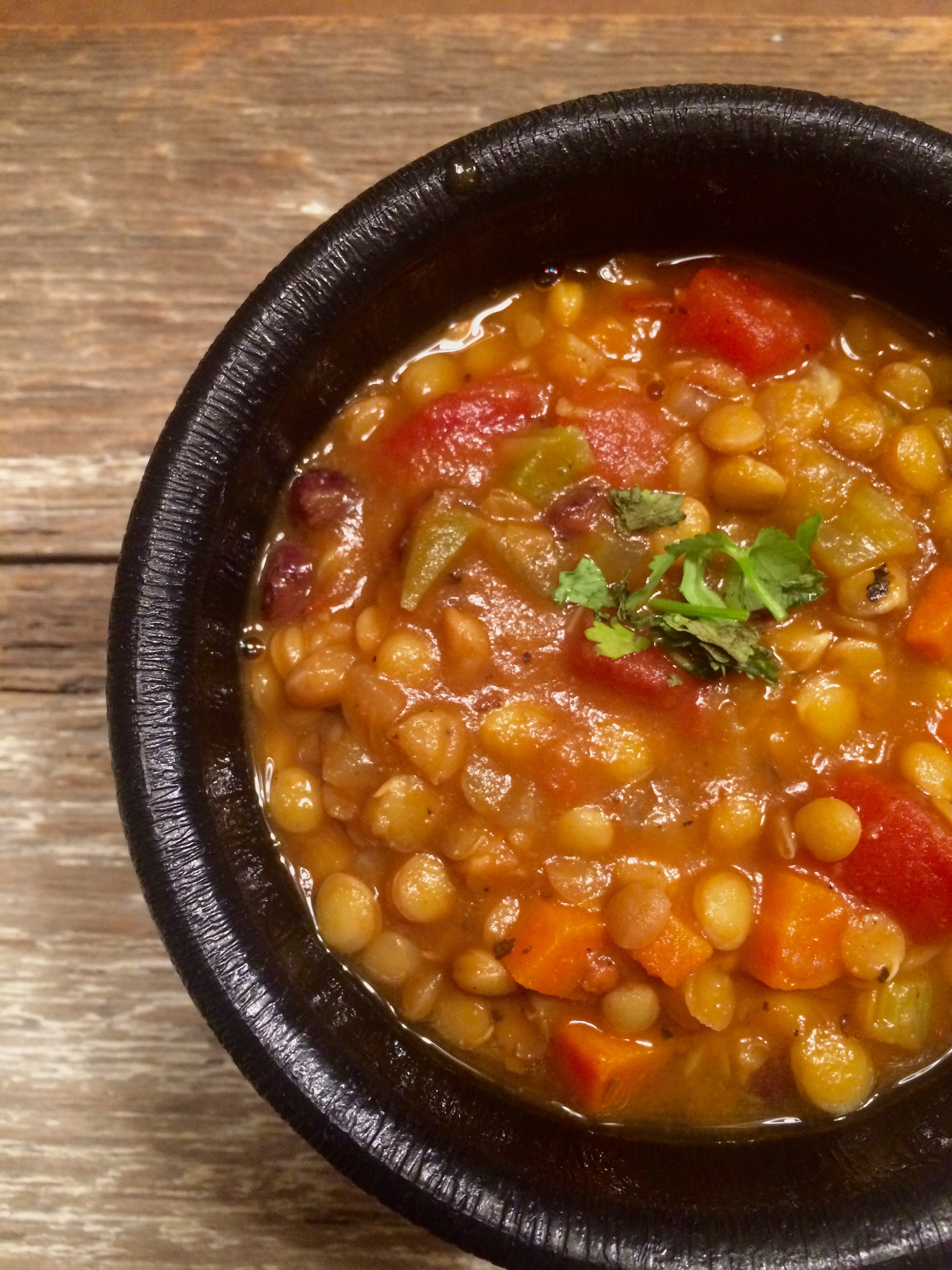 Mexican Lentil Soup – CHEZ ZIG